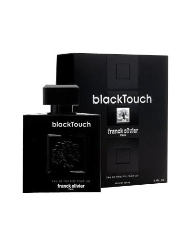 Franck Olivier Black Touch - a bold black woody-spicy fragrance