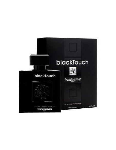 Franck Olivier Black Touch - a bold black woody-spicy fragrance