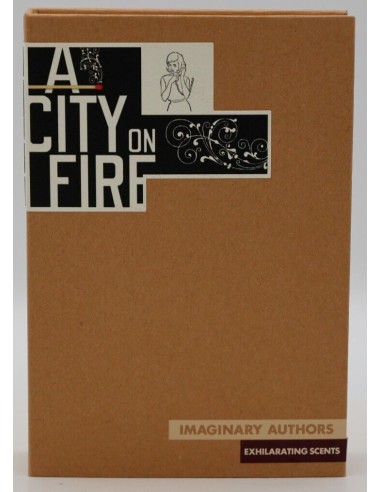 A City On Fire - a smoky, intense fragrance with fire and wood notes from Imaginary Authors