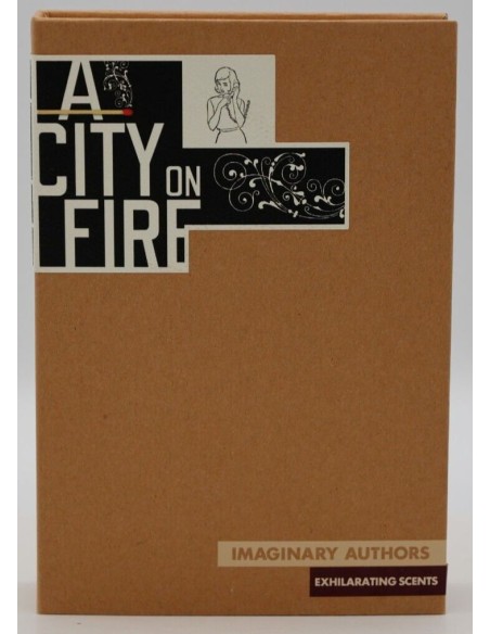 A City On Fire - a smoky, intense fragrance with fire and wood notes from Imaginary Authors