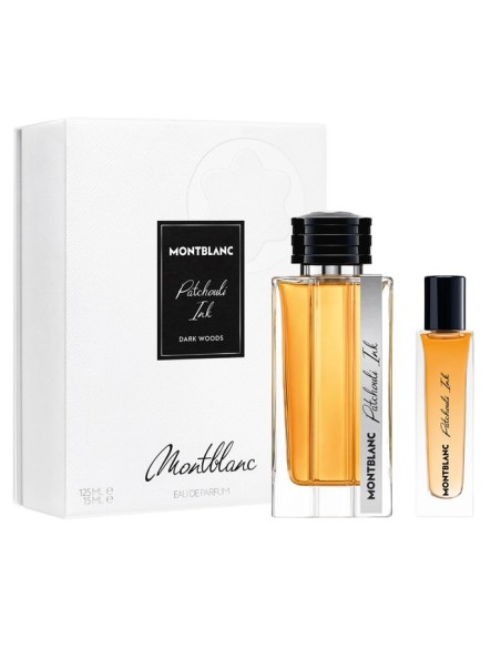 Montblanc Patchouli Ink SET - a woody patchouli fragrance set with artistic character