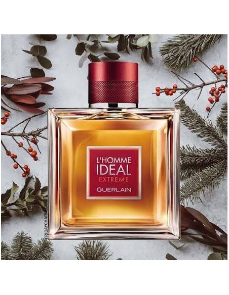 Guerlain L'Homme Ideal Extreme - an ideal almond-woody extreme fragrance