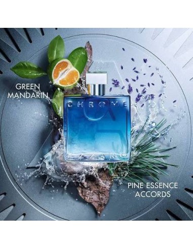 Azzaro Chrome Aqua - a fresh blue marine and citrus fragrance