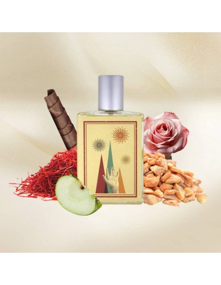 Slow Explosions - a saffron and rose fragrance slowly revealing oriental complexity