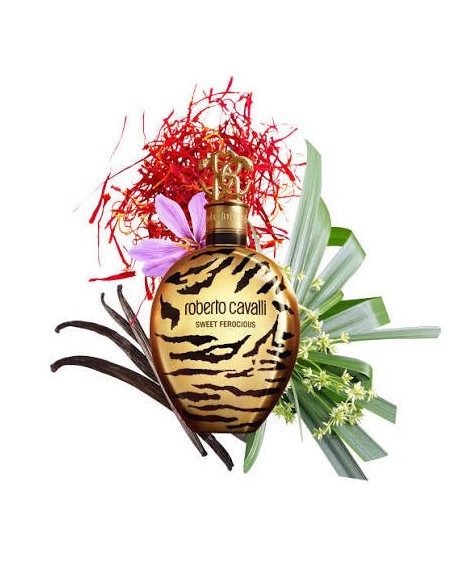 Roberto Cavalli Sweet Ferocious - a sweet bold fragrance with red fruits and white flowers