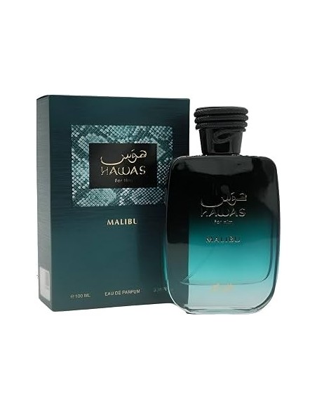 Rasasi Hawas Malibu | خرید عطر رصاصی هاواس مالیبو