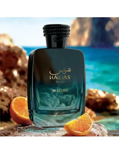 Rasasi Hawas Malibu | خرید عطر رصاصی هاواس مالیبو