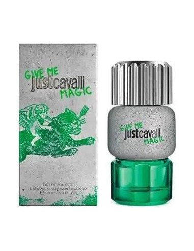 Roberto Cavalli Just Cavalli Give Me Magic EDT | خرید عطر جاست کاوالی گیو می مجیک مردانه