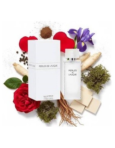 Perles de Lalique - a pearly luxurious white floral-woody fragrance