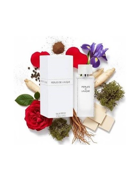 Perles de Lalique - a pearly luxurious white floral-woody fragrance