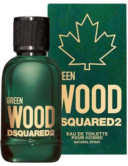 DSQUARED2 Green Wood - a fresh woody fragrance for the confident, stylish man