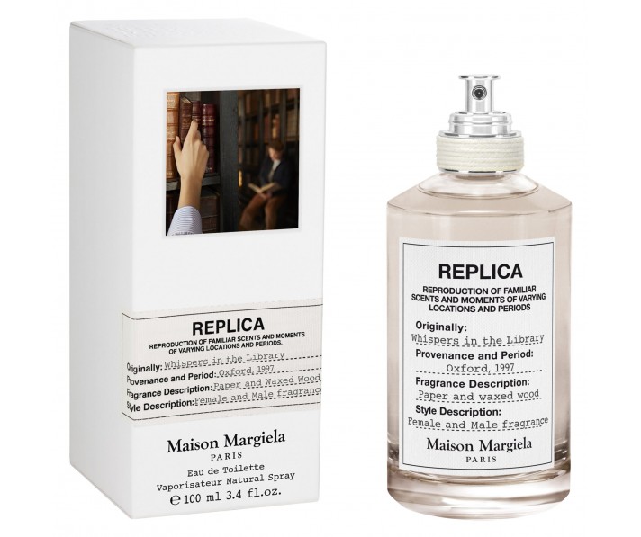 maison margiela perfume whispers in the library