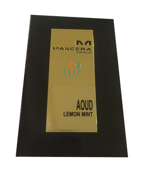 سمپل مانسرا عود لمون مینت Sample Mancera Aoud Lemon Mint