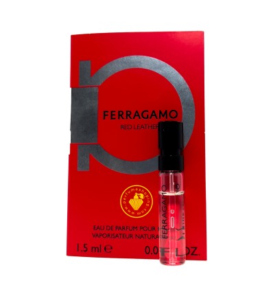 سمپل فرگامو رد لدر مردانه Sample Ferragamo Red Leather