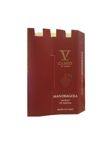 V Canto Mandragola 1.5ml extrait de parfum | Perfume Sample