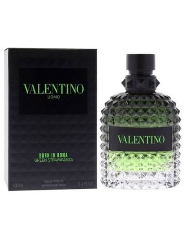 عطر مردانه ولنتینو اومو بورن این روما گرین