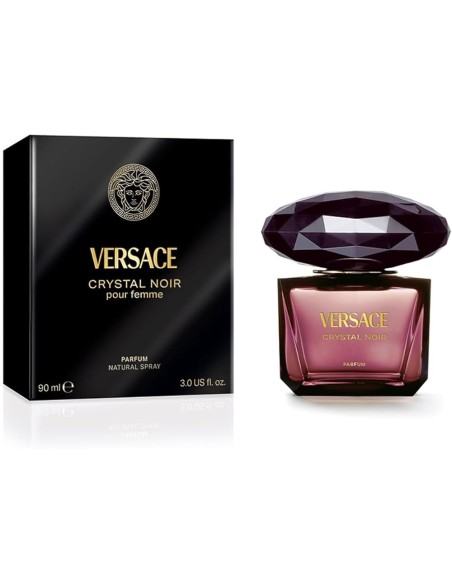 Versace Crystal Noir Parfum - a mysterious night floral parfum