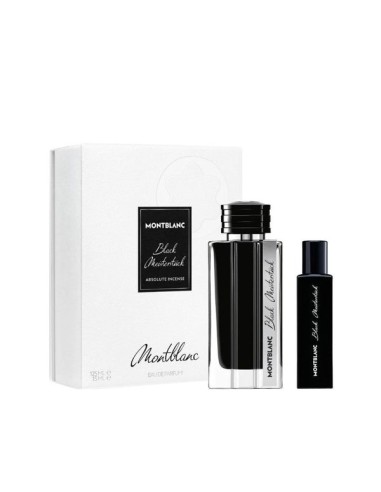 Montblanc Black Meisterstuck Incense SET - a luxurious incense and wood set