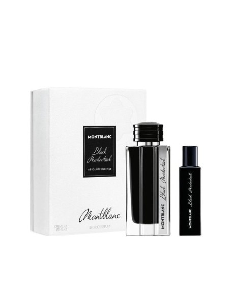Montblanc Black Meisterstuck Incense SET - a luxurious incense and wood set