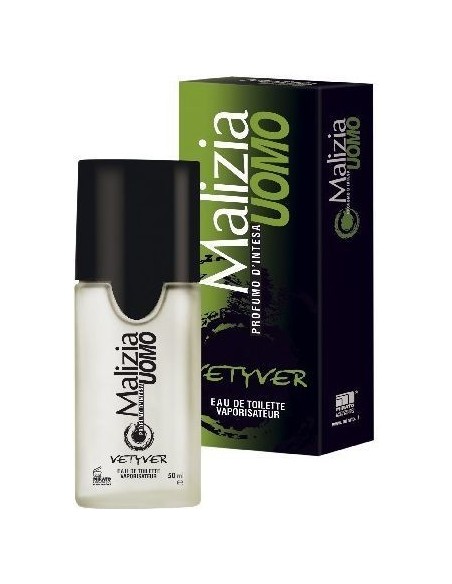 Malizia Uomo Vetyver - a cool vetiver fragrance for men