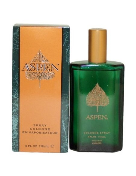 Coty Aspen - a classic pine and wood fragrance inspired by fresh nature