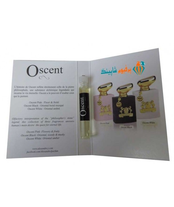 Oscent Black Alexandre.J for men