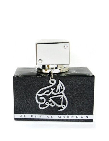 Lattafa Al Dur Al Maknoon Silver - a luxurious silver fragrance with oud and amber notes