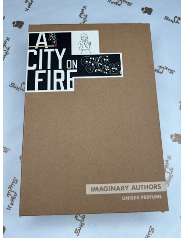 A City On Fire - a smoky, intense fragrance with fire and wood notes from Imaginary Authors