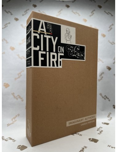 A City On Fire - a smoky, intense fragrance with fire and wood notes from Imaginary Authors